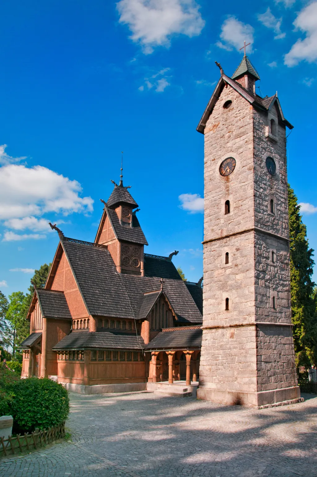 Vang,Stave,Church,,Karpacz,,Lower,Silesian,Voivodeship,,Poland.