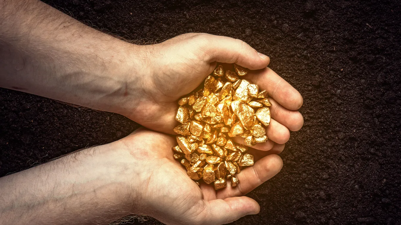 arany, aranykitermelés, aranybányászat 