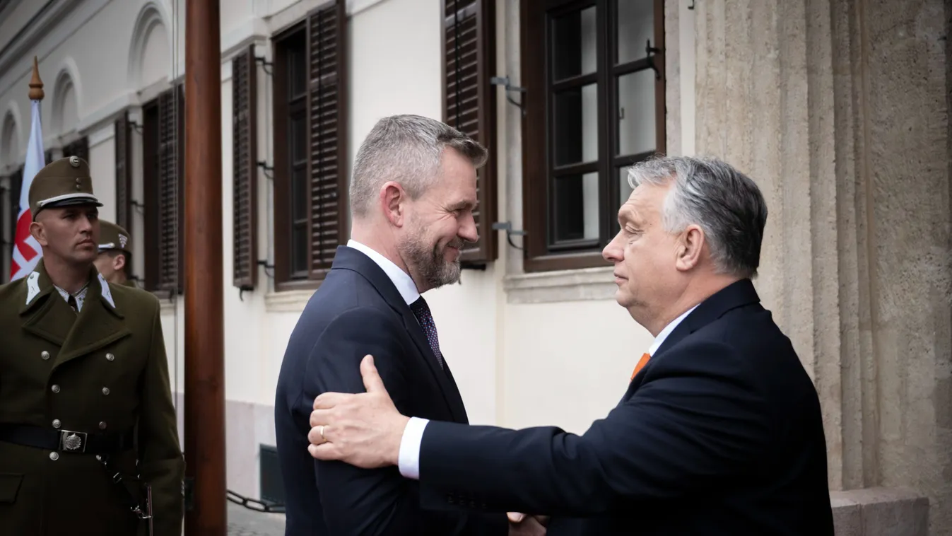 Orbán Viktor fogadta a szlovák parlament elnökét  
