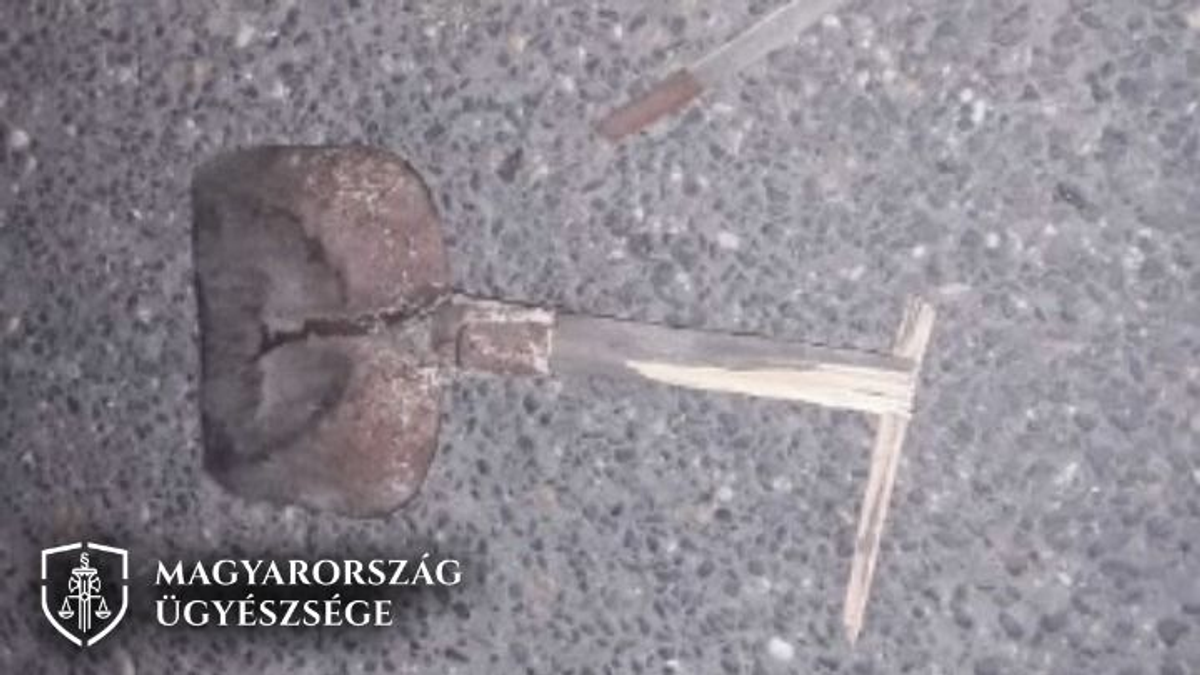 Egy lapáttal verte félholtra szomszédját egy férfi Albertirsán