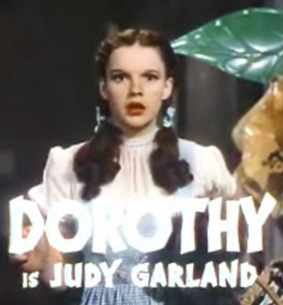 Judy Garland Dorothy-ként