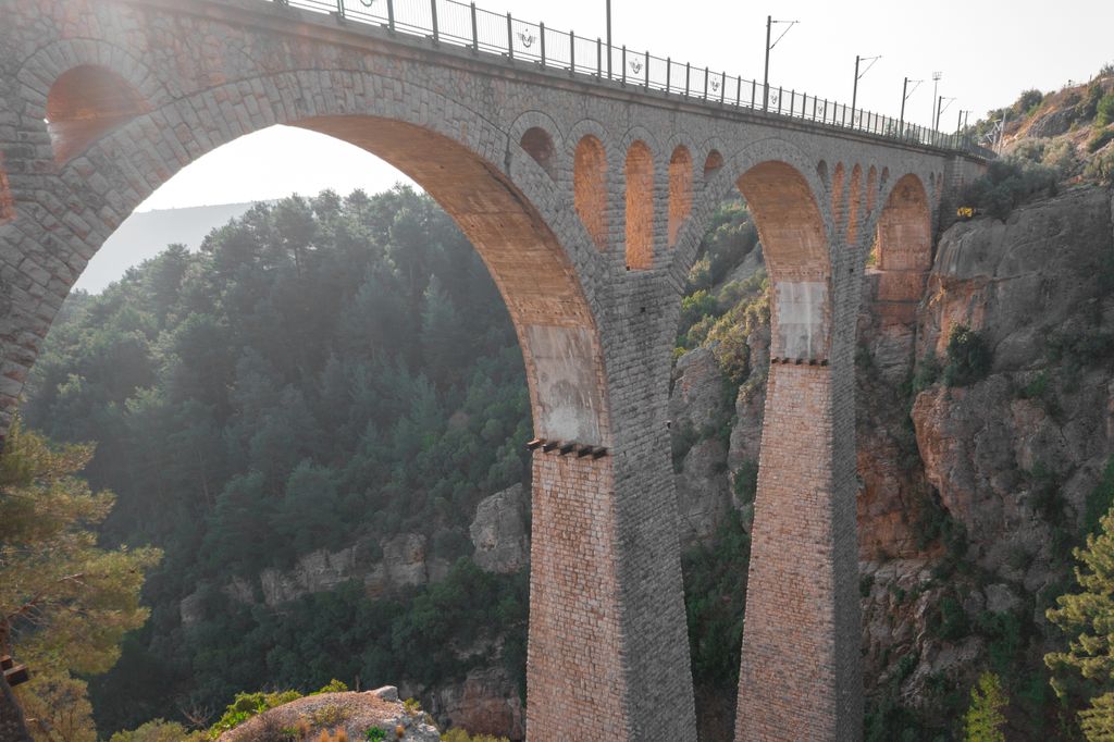 Varda híd, híd, Varda, viadukt, vasúti, Törökország