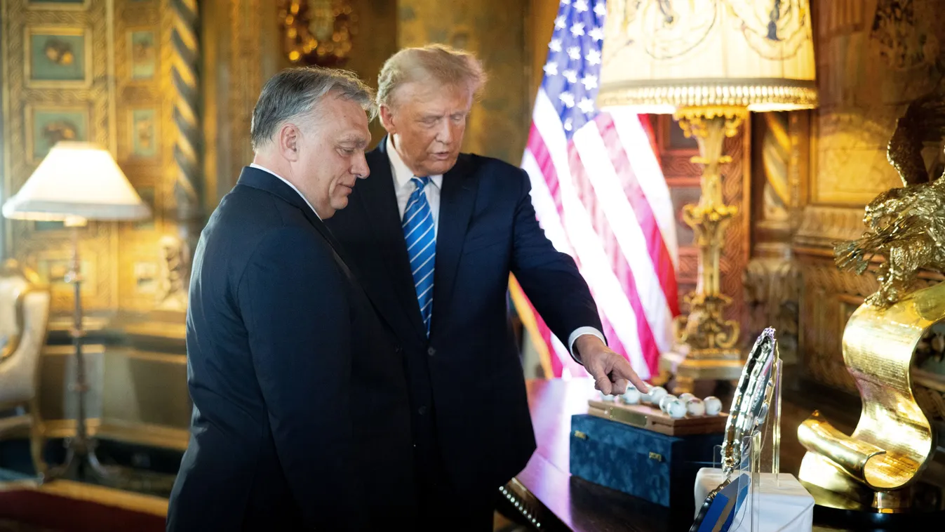ORBÁN Viktor; TRUMP, Donald, Orbán Viktor és Donald Trump tárgyalása, ORBÁNViktor; TRUMPDonald,