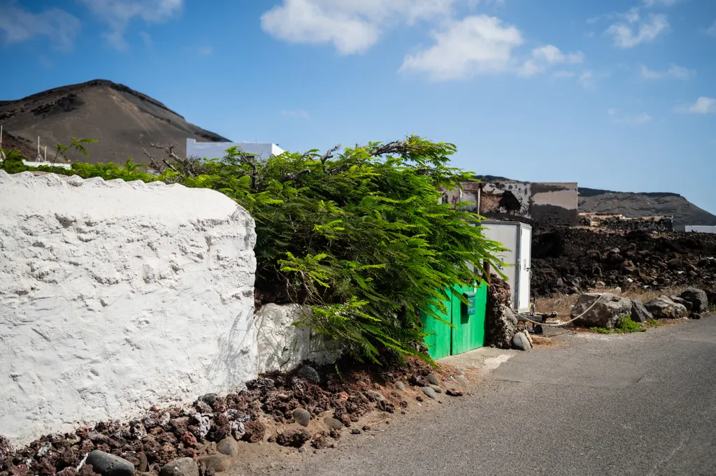 El Golfo, a small fishing village in the southwest coast of the island of Lanzarote, Canary Islands, Spain