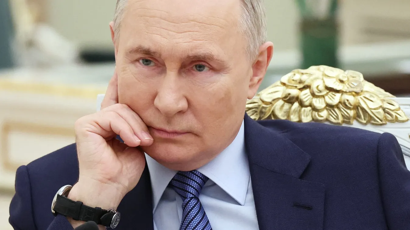 Vlagyimir Putyin, VlagyimirPutyin, Oroszország elnöke, portré, 2024