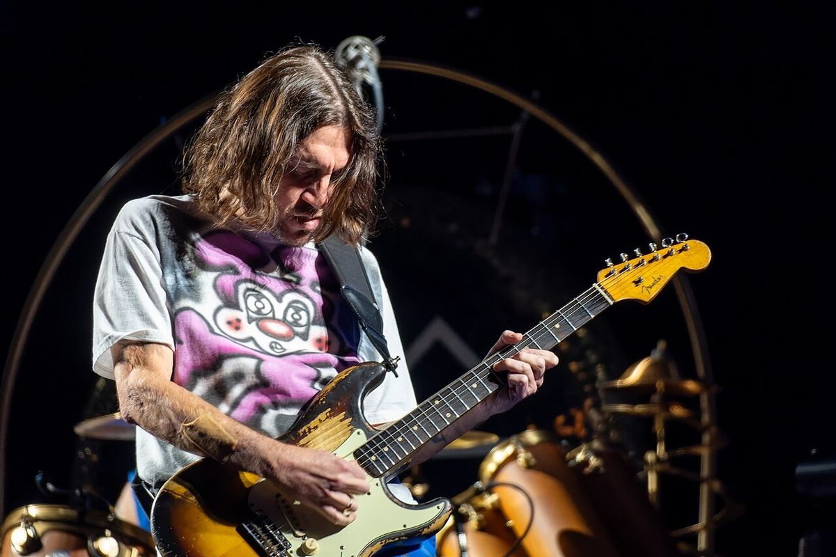 John Frusciante, a Red Hot Chili Peppers gitárosa