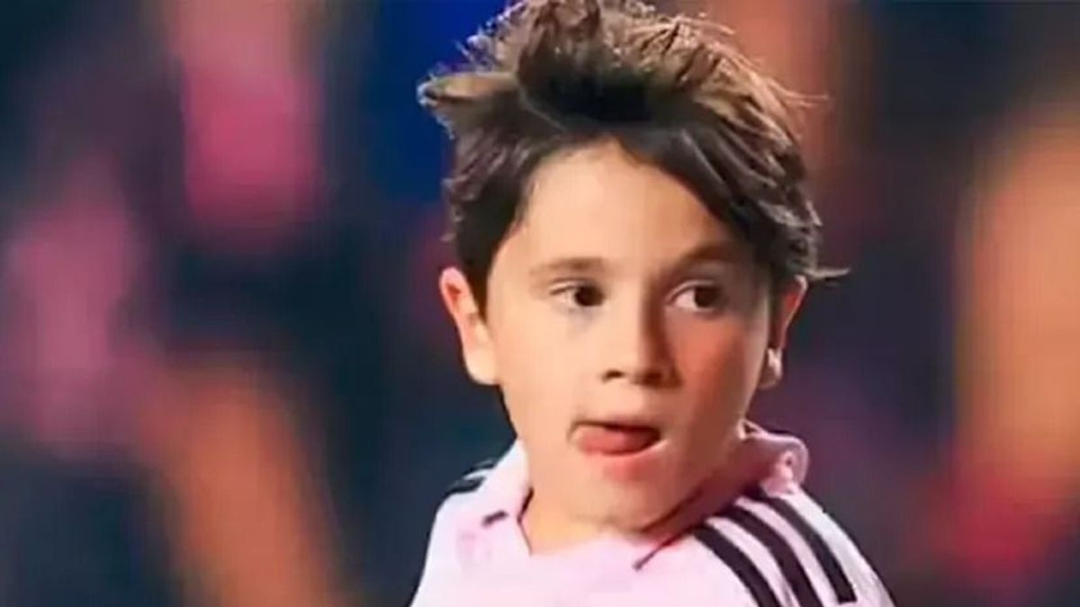 Mintha az apját látnánk: Lionel Messi fia kivégezte a Barcelonát