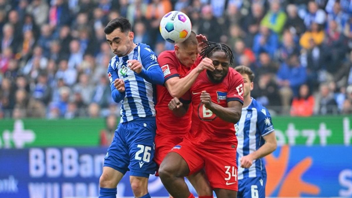 The fans made friends, Hertha won – video