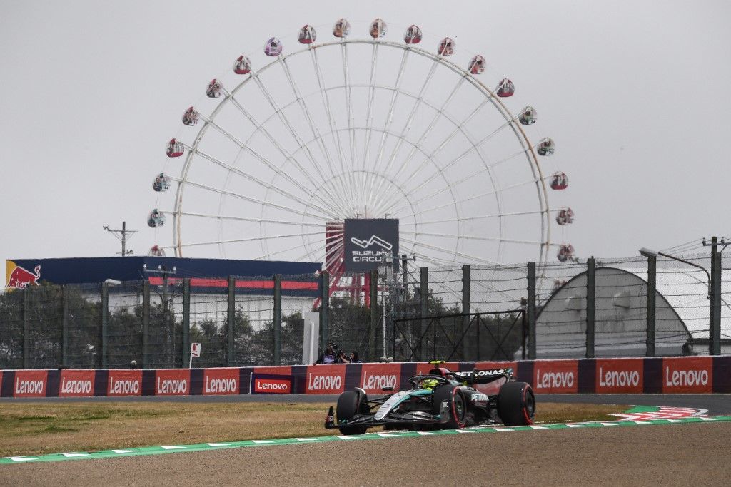 Forma-1, Japán Nagydíj 2024, Lewis Hamilton