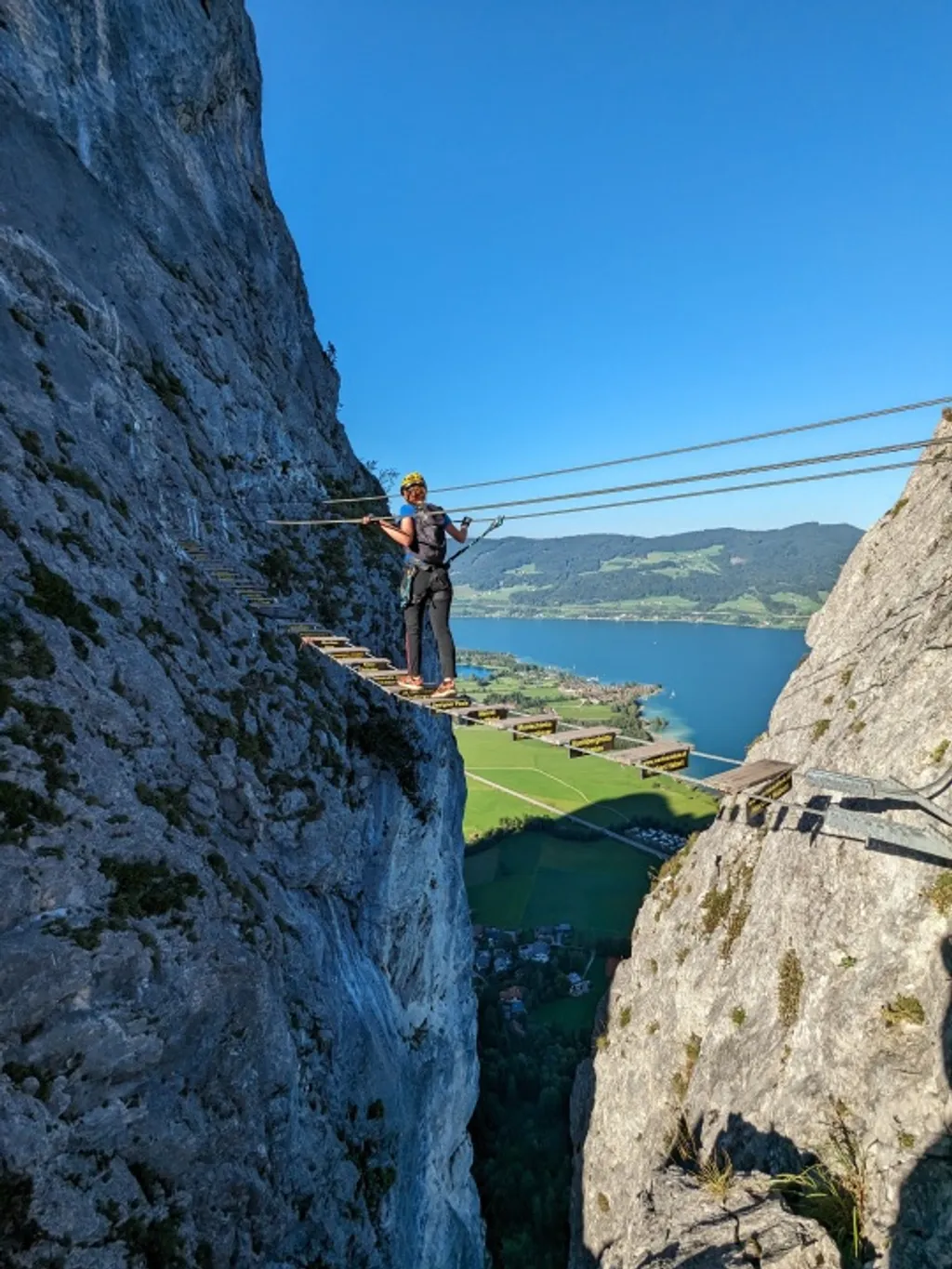 Ausztria, Drachenwand,  függőhíd, 