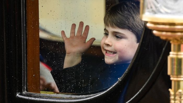 Tündéri fotón sokak kedvence, a ma hatéves Lajos herceg