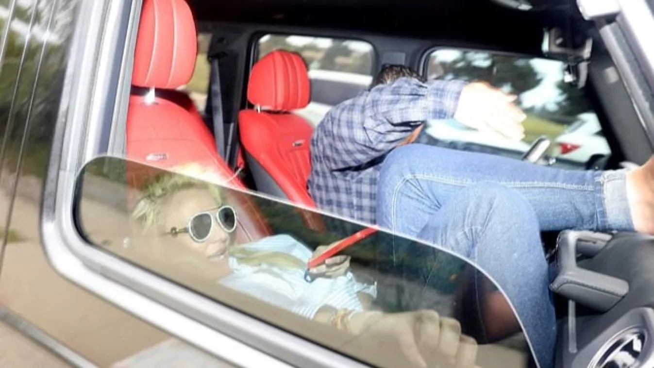 Britney Spears összetörte a Mercedes G-Wagen szélvédőjét, BritneySpears, botrány