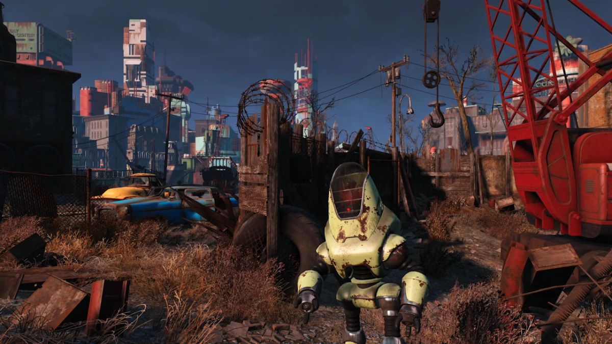 There's a little thank you in the Fallout 4 update