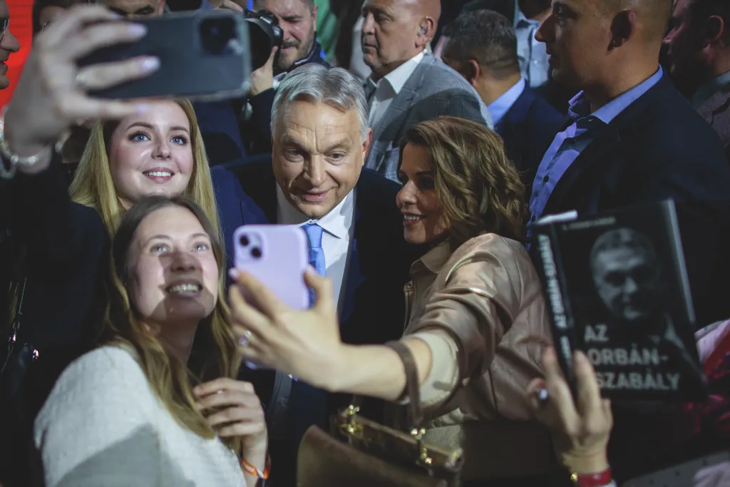 Orbán, Viktor, OrbánViktor, Millenáris, 2024.04.19.,  Választási, Manifesztum,