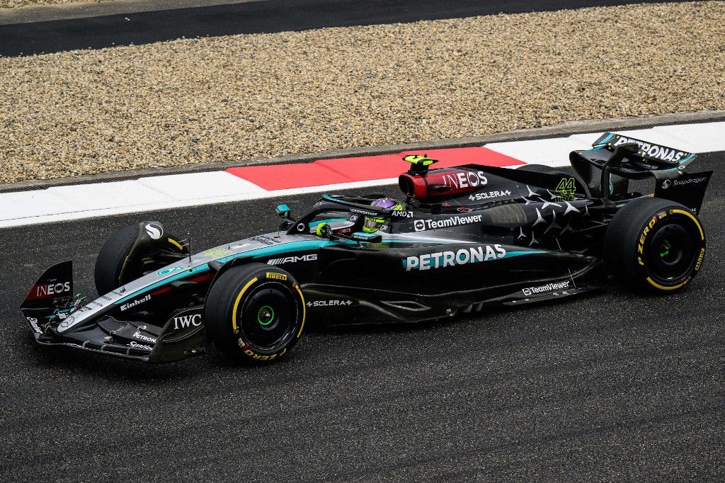 Forma-1, Kínai Nagydíj 2024, Mercedes, Lewis Hamilton