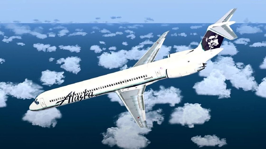 Az Alaska Airlines egy MD-83-as gépe