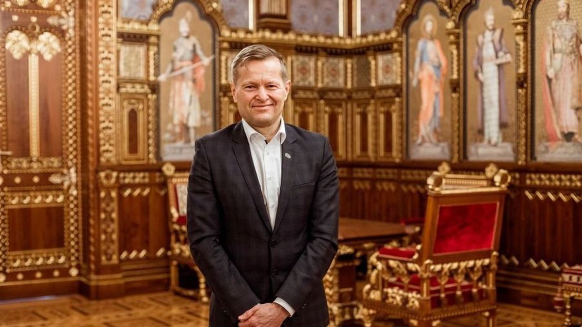 Krausz Ferenc Nobel-díjas fizikus a Budavári Palotába látogatott