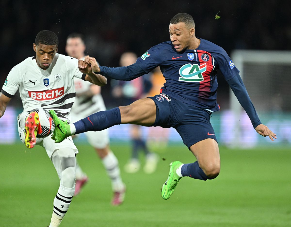 Paris St-Germain v Rennes - French Cup, Kylian Mbappé