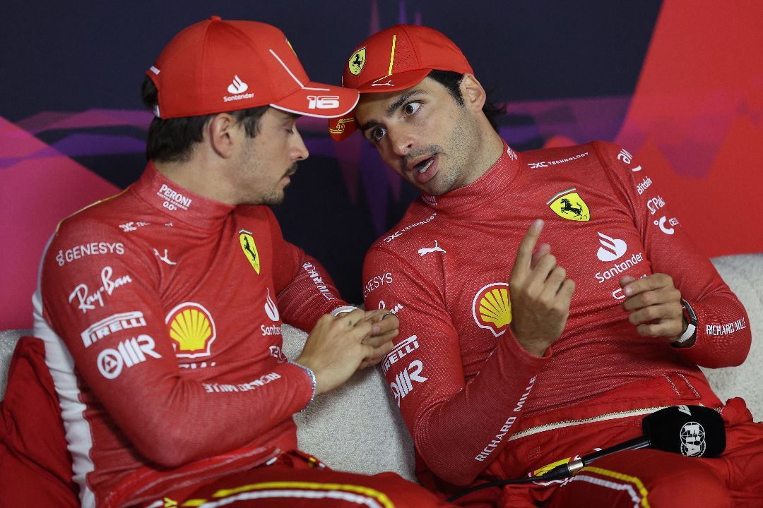 Charles Leclerc, Carlos Sainz, Ferrari