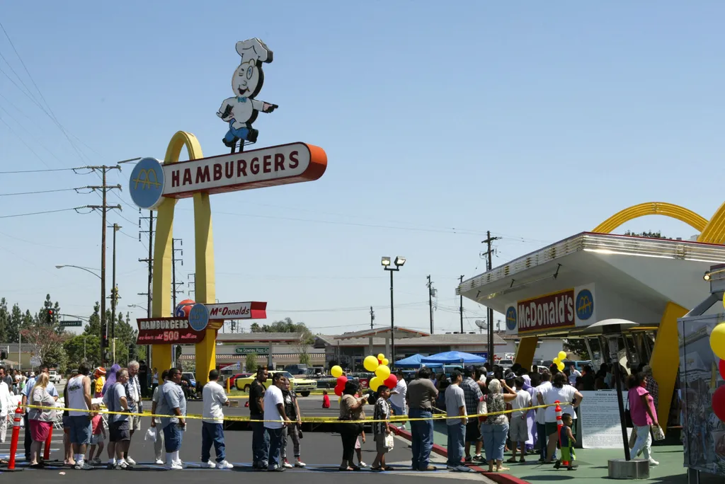 McDonalds, gyorsétterem, első étterem, kalifornia