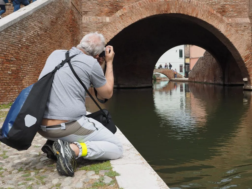 A Ponte dei Trepponti Comacchióban