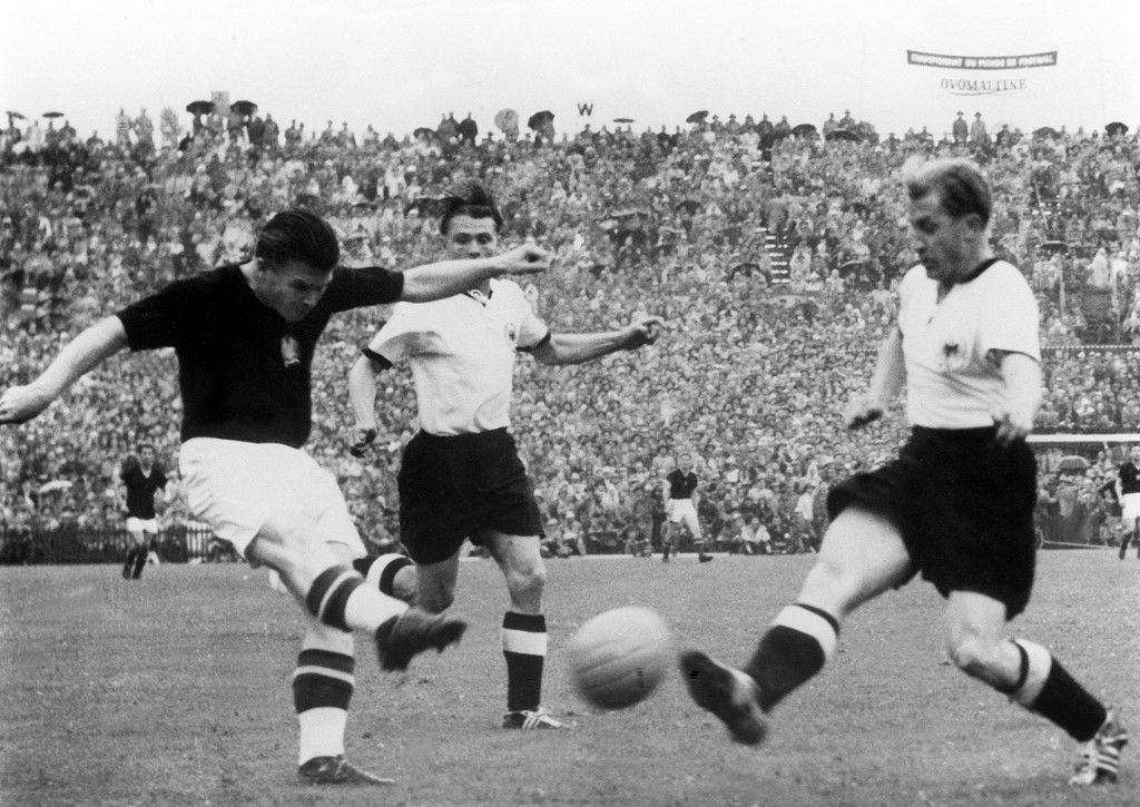 Soccer World Cup 1954: Germany vs. Hungary