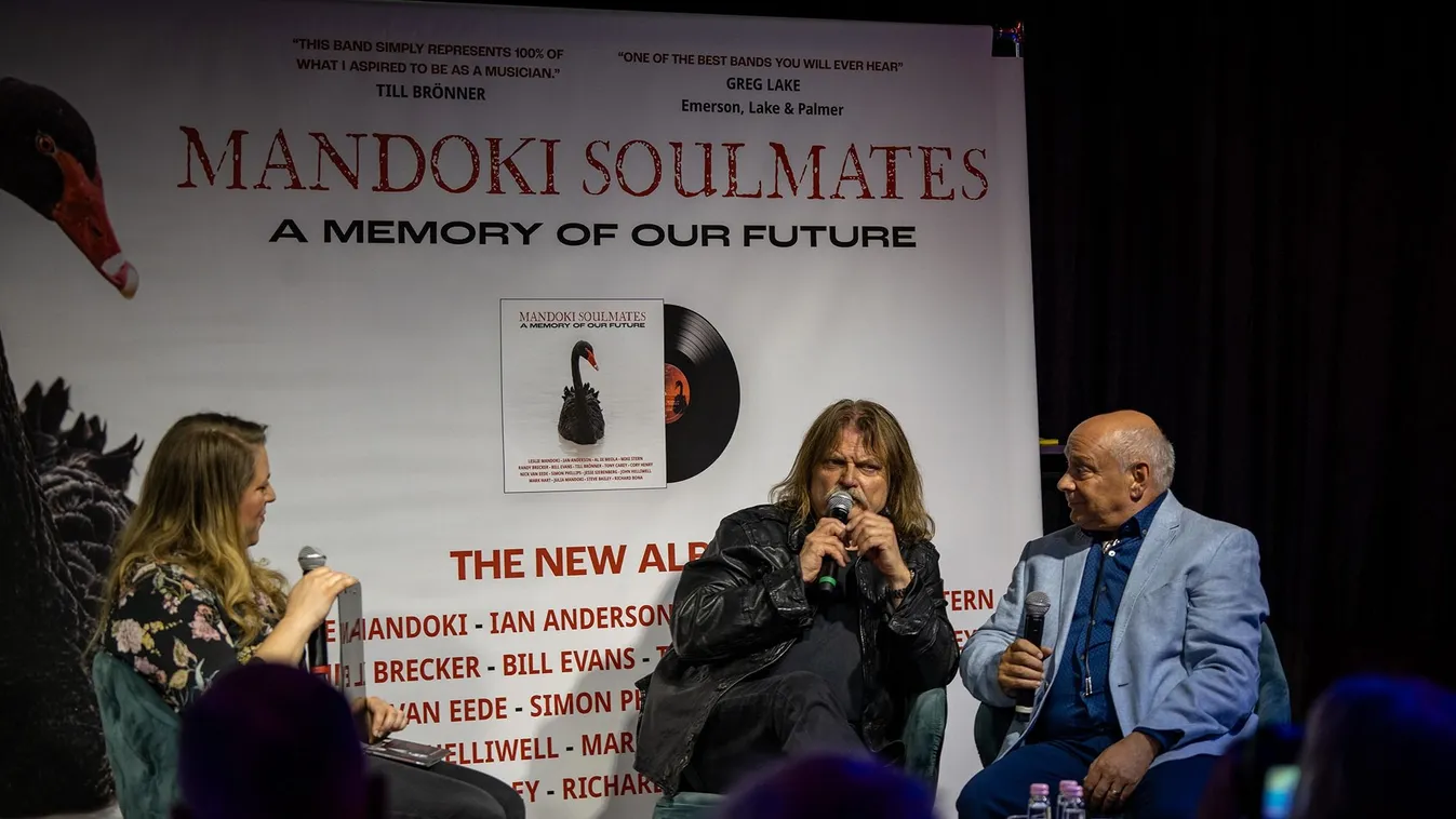 Leslie Mandoki  bejelentette, hogy május 10-től kapható a Mandoki Soulmates új lemeze. 