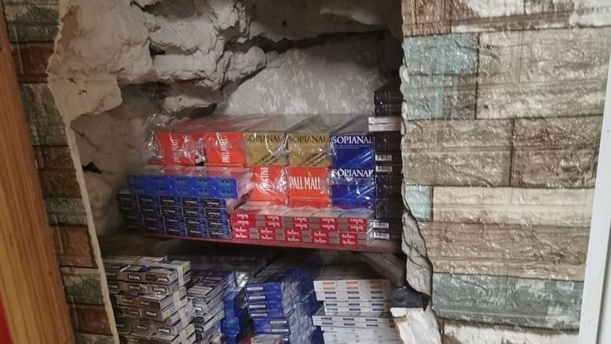 Hatmillió forint értékű illegális cigarettát foglaltak le Borsodban