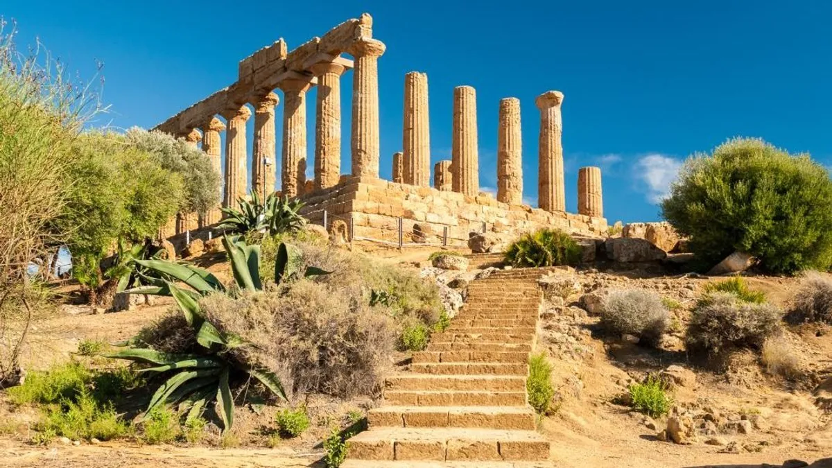 Tíz ókori görög templomot őriz Szicília leglátványosabb archeológiai területe