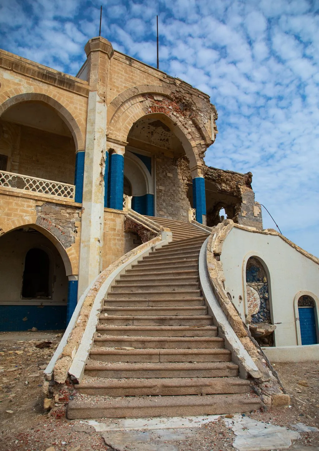 Hailé Szelasszié volt császári palotája az eritreai Massawában