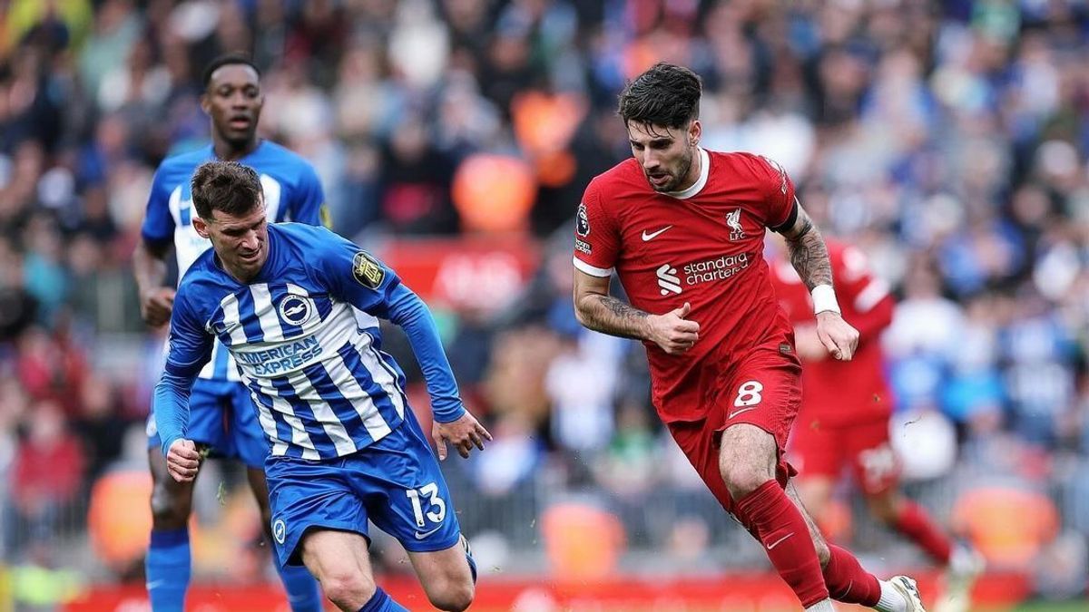 Szoboszlai Dominik Liverpool versenyfutás Premier League