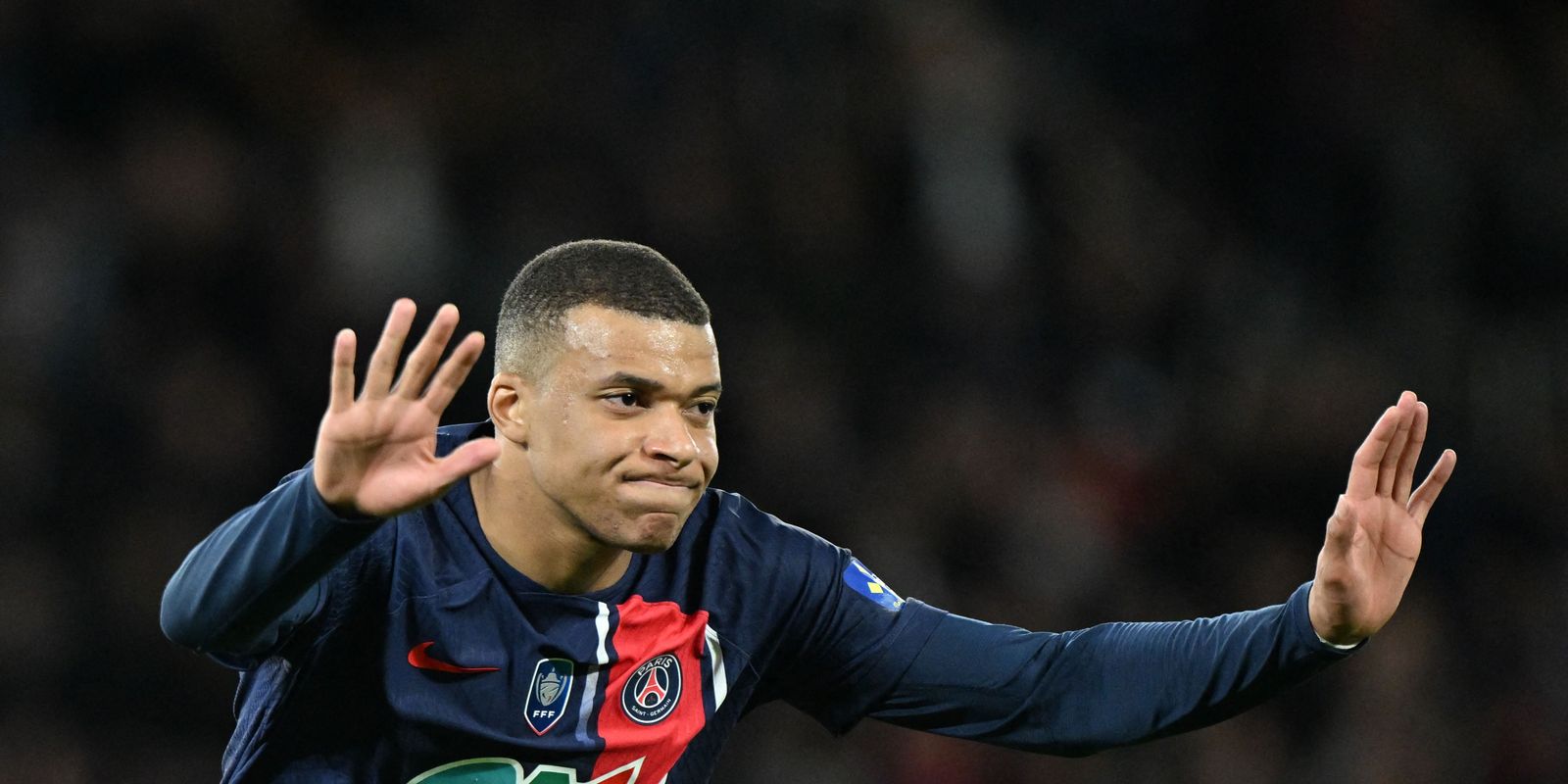 The sulking Mbappé saved PSG