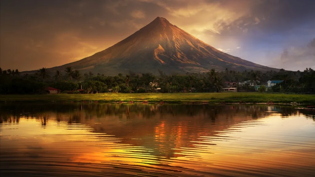 Mayon, hegy, tűzhányó, Fülöp-szigetek, 