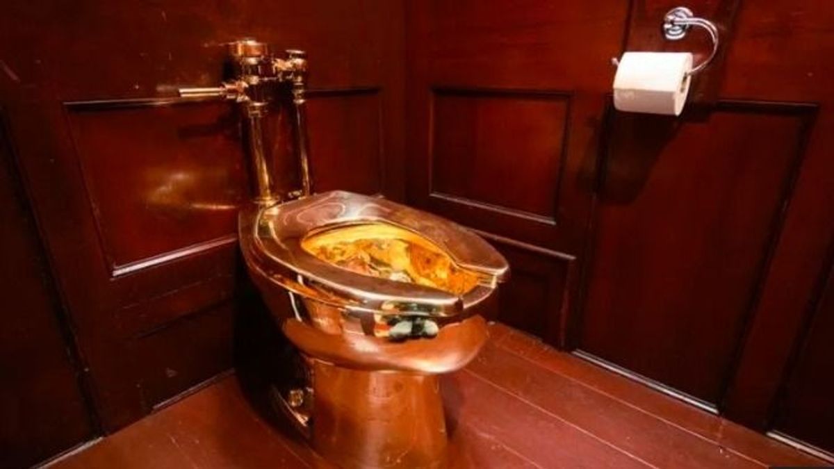 Ellopta a híres aranyvécét, most mindent bevallott a tolvaj