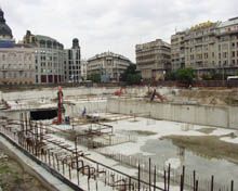 Az Erzsébet téri építkezés