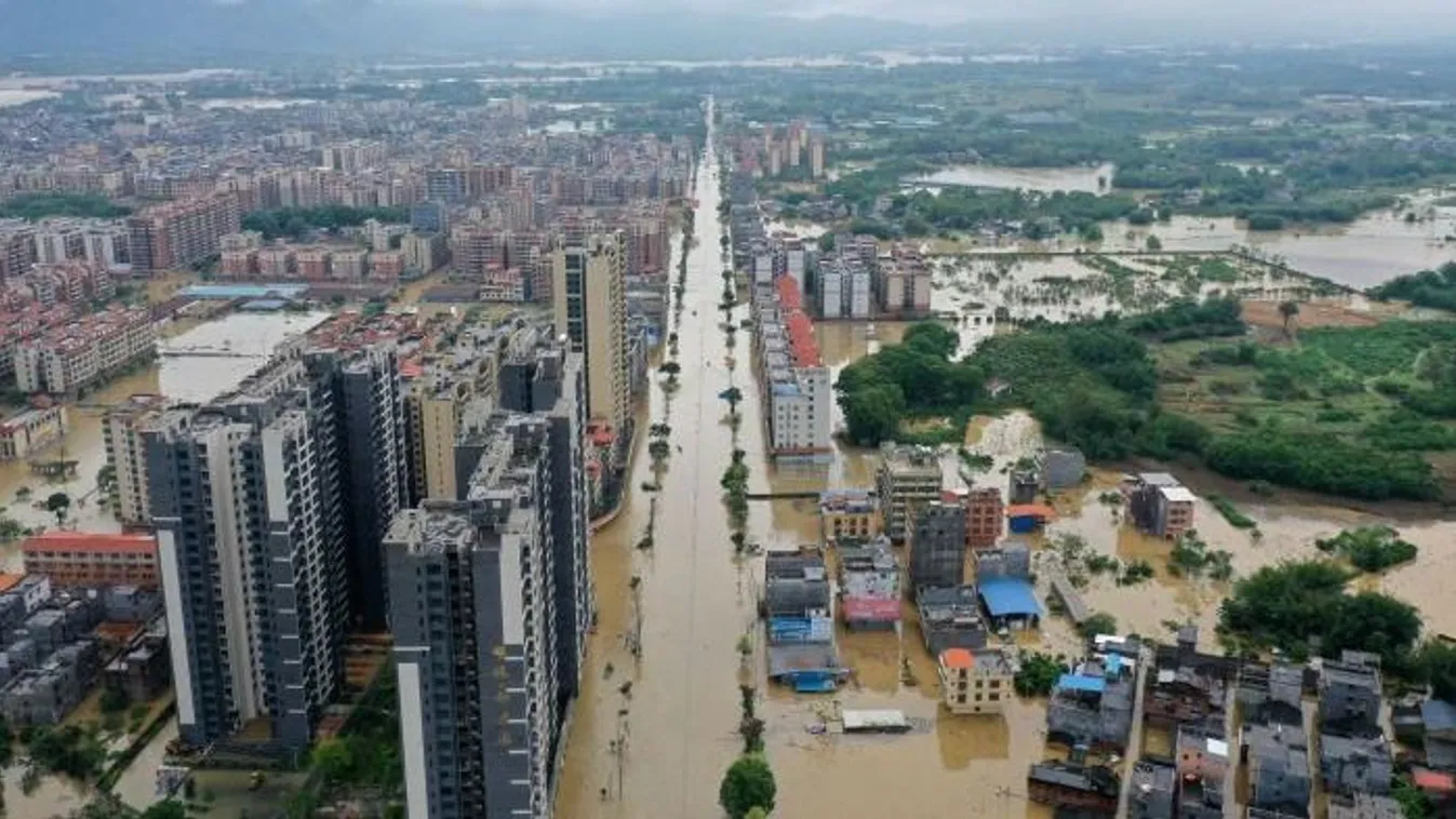 árvíz, áradás, Kína