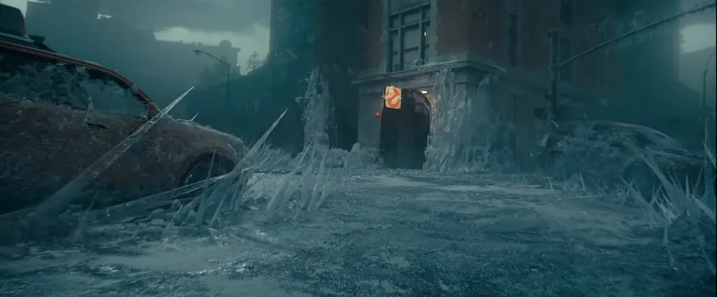 Premières images de la bande annonce du film "Ghostbusters: Fozen Empire"