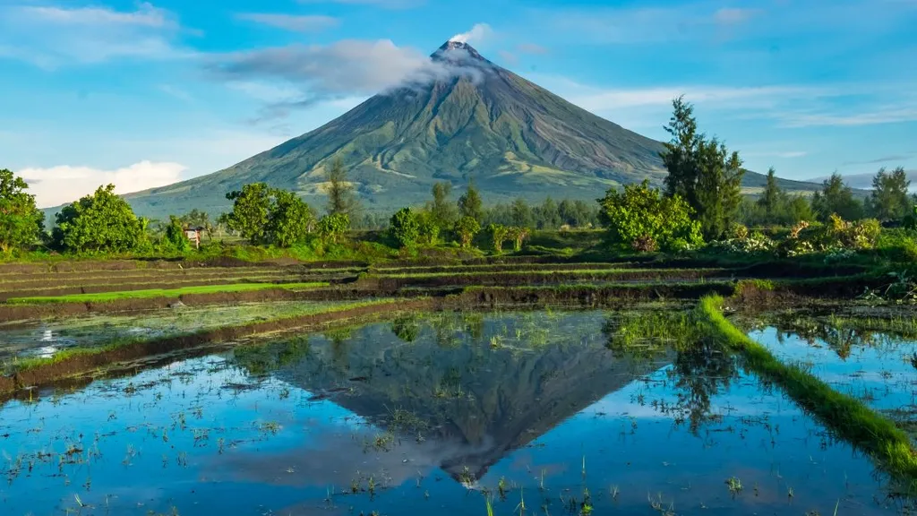 Mayon, hegy, tűzhányó, Fülöp-szigetek, 