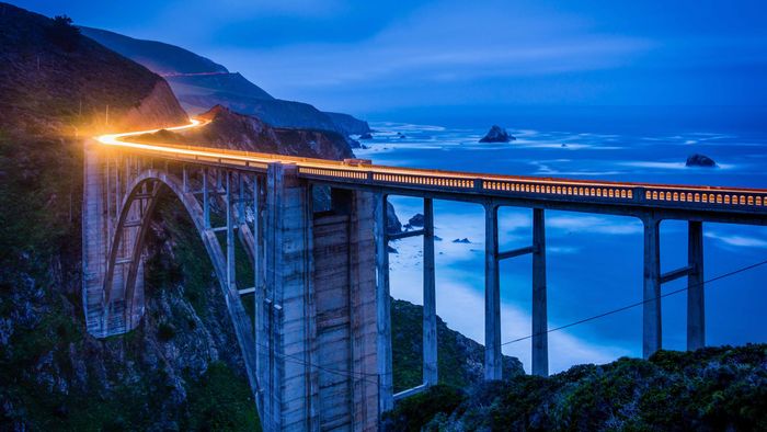 Festőien szép Kalifornia egyik legtöbbet fényképezett hídja