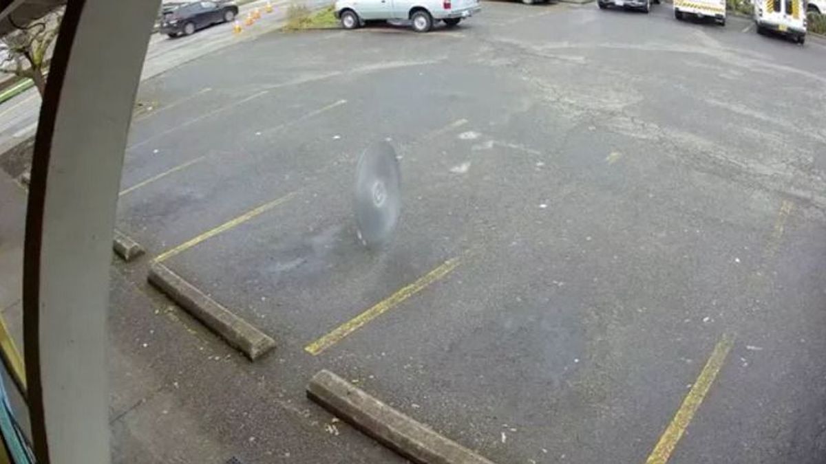 Egy oregoni férfit majdnem megölt egy elszabadult körfűrész lapja - videó