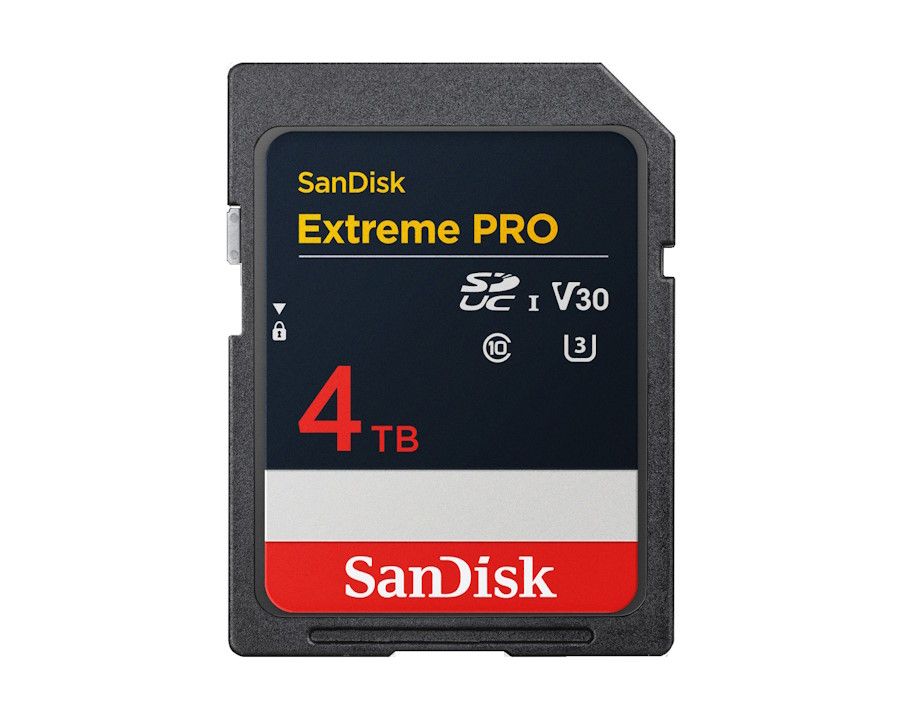 western digital sandisk extreme pro sduc 4tb sd memóriakártya