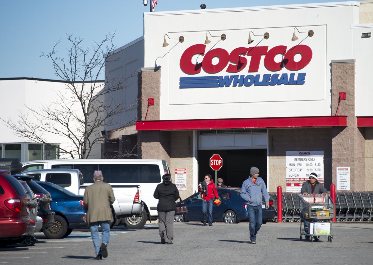 A Costco áruházlánc egyik egysége Virgina államban