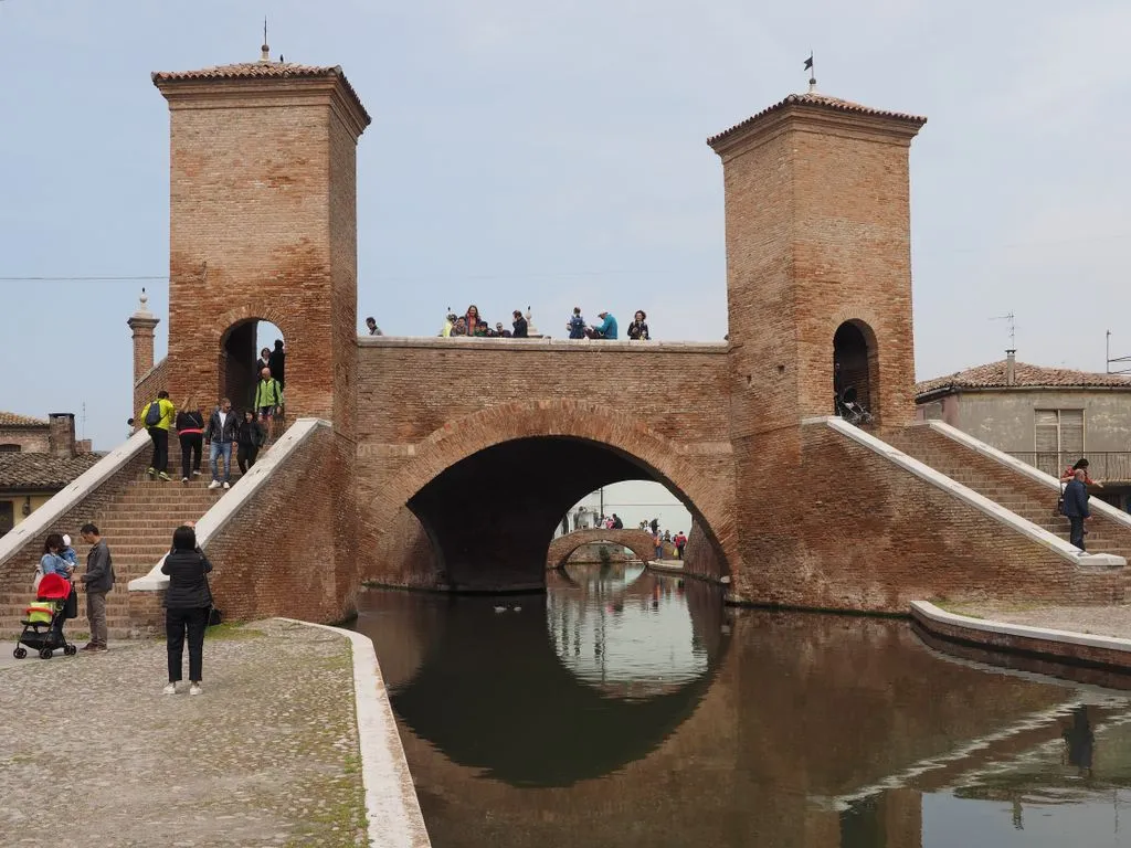 A Ponte dei Trepponti Comacchióban