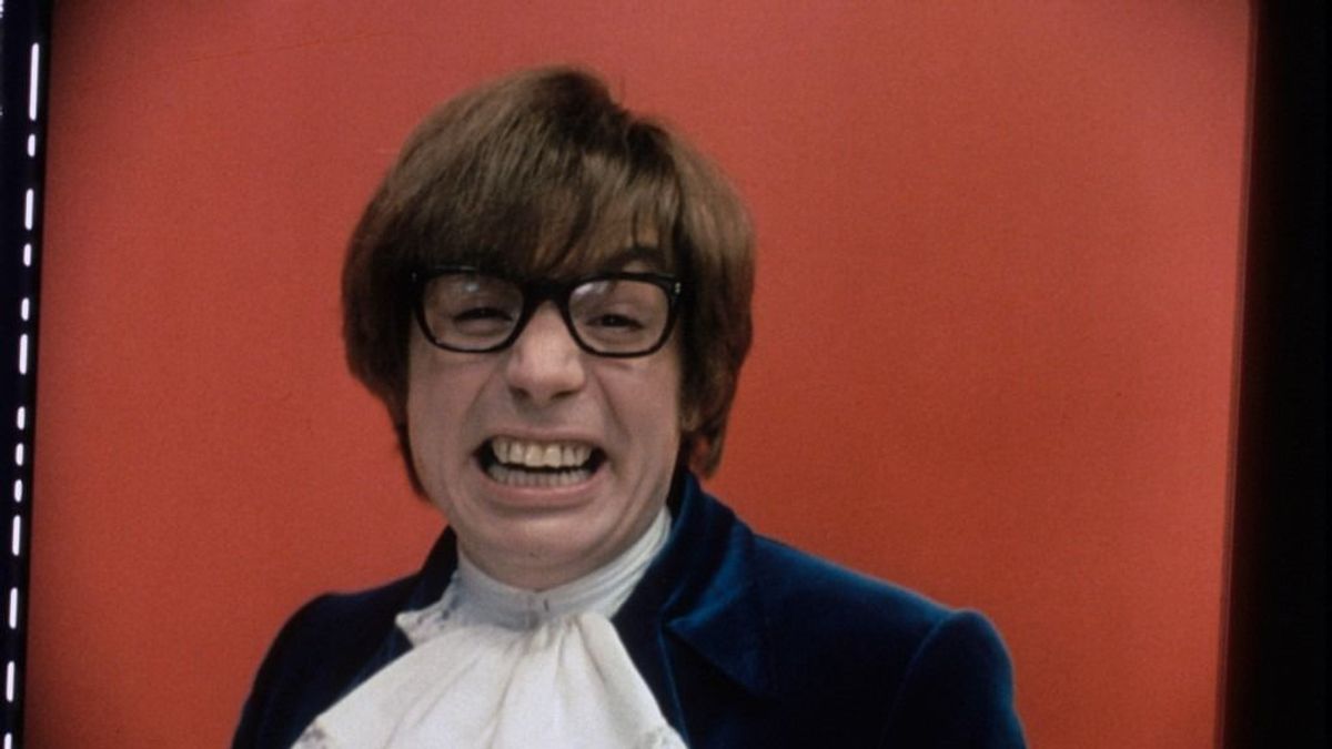 The past images of Austin Powers have aged beyond recognition