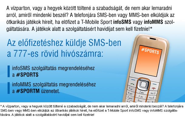 Olimpia SMS és MMS T-Mobile