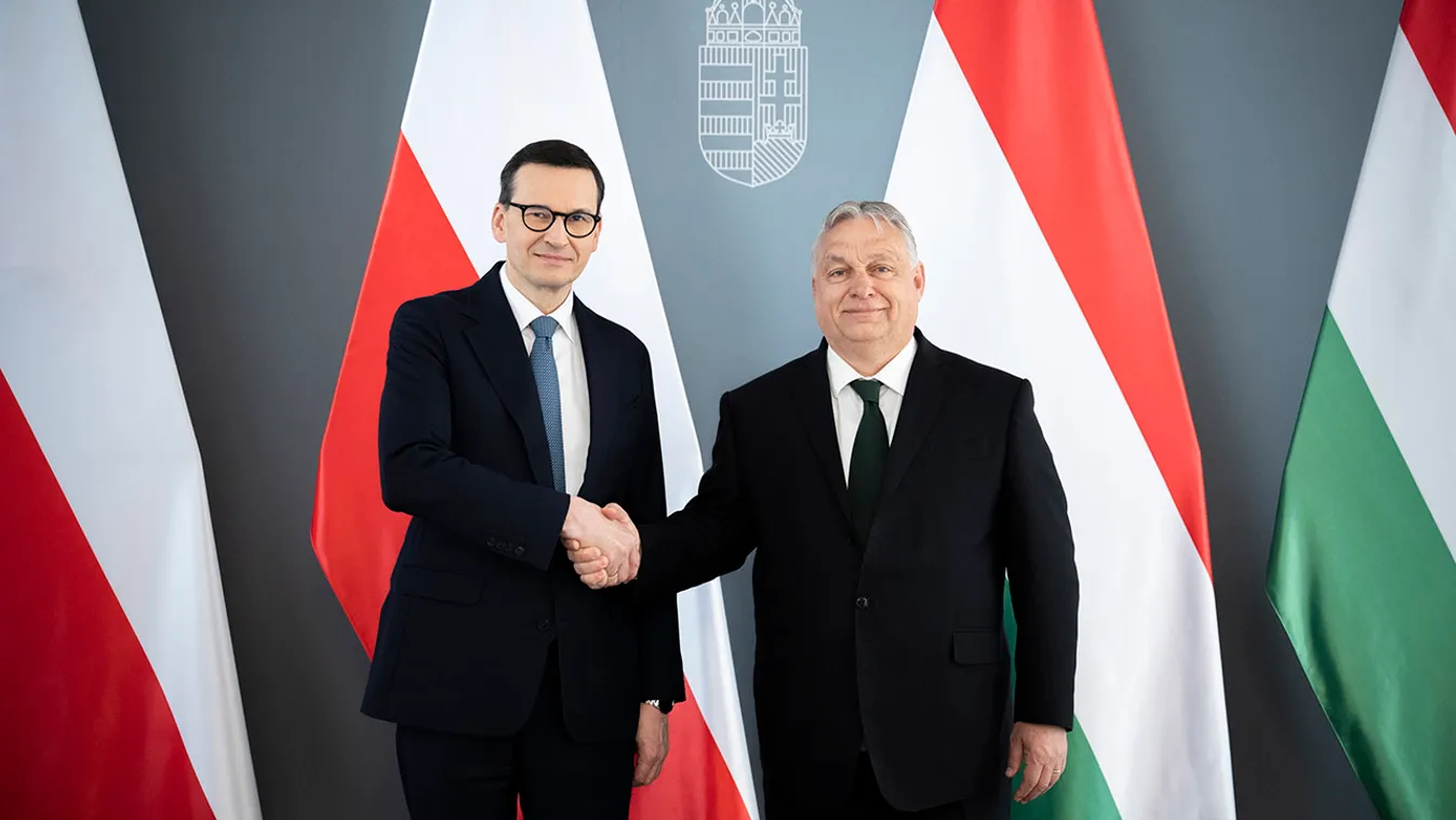 OrbánViktor, ORBÁN Viktor; MORAWIECKI, Mateusz, Orbán Viktor fogadta Mateusz Morawiecki korábbi lengyel kormányfőt