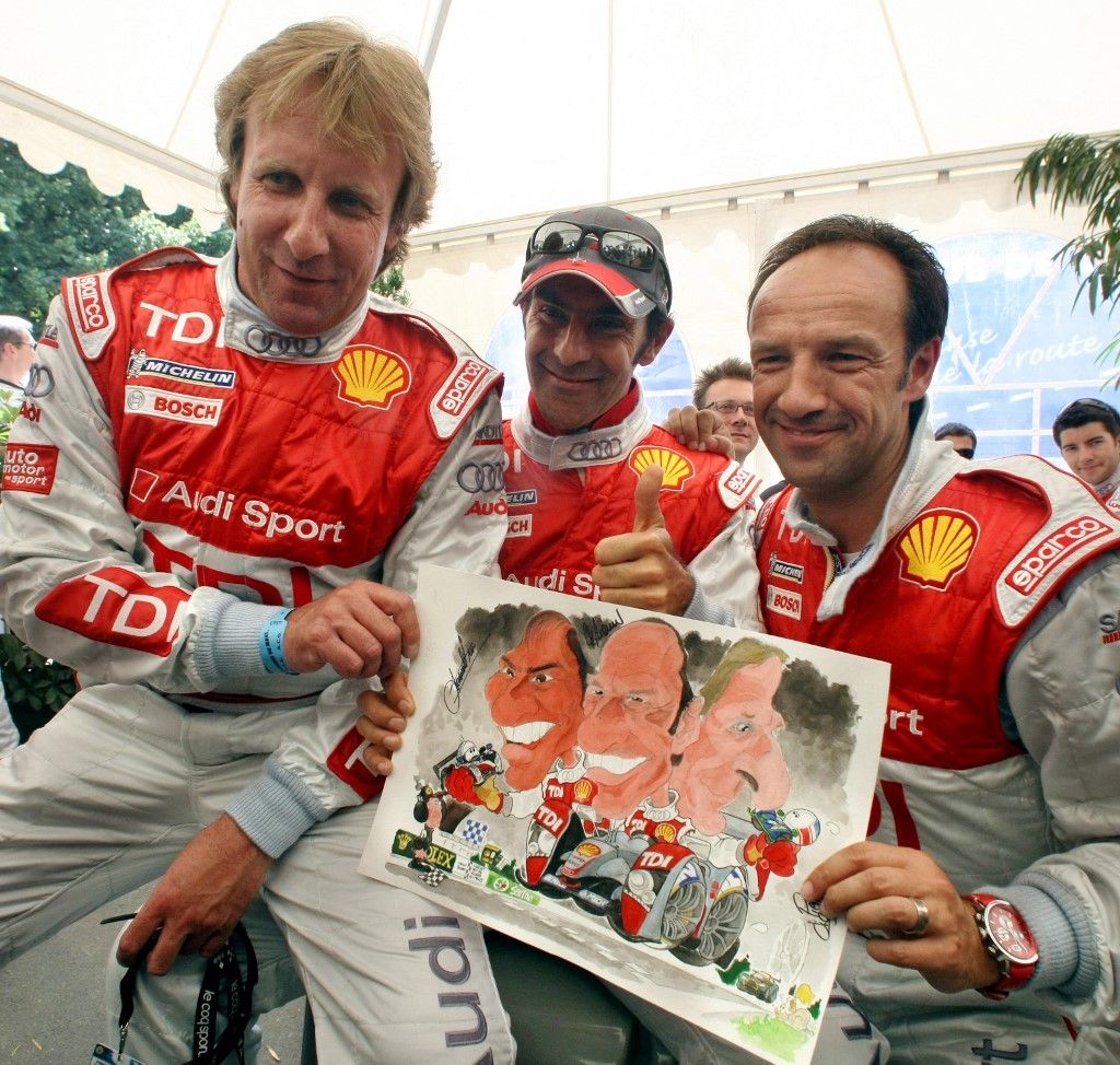 Le Mans, Emanuele Pirro, Franck Biela, Marco Werner