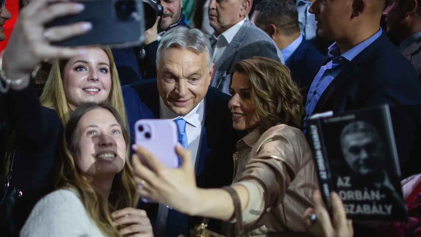 Orbán, Viktor, OrbánViktor, Millenáris, 2024.04.19.,  Választási, Manifesztum,