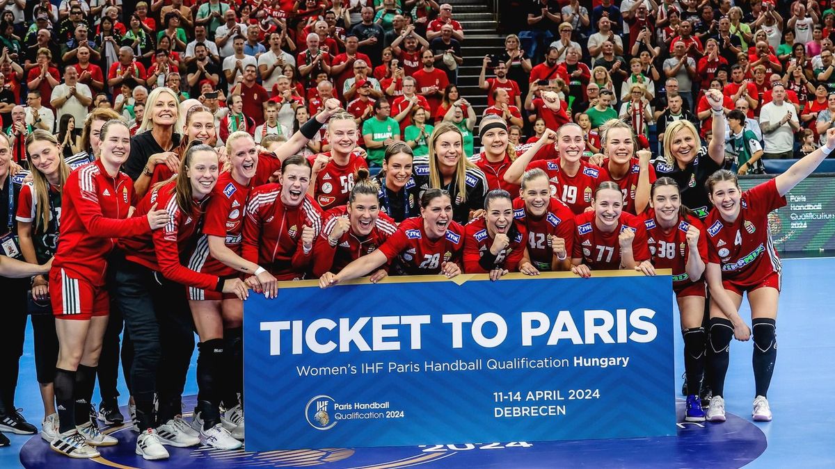 Őrület! A magyar női kézilabda-válogatott kijutott a párizsi olimpiára