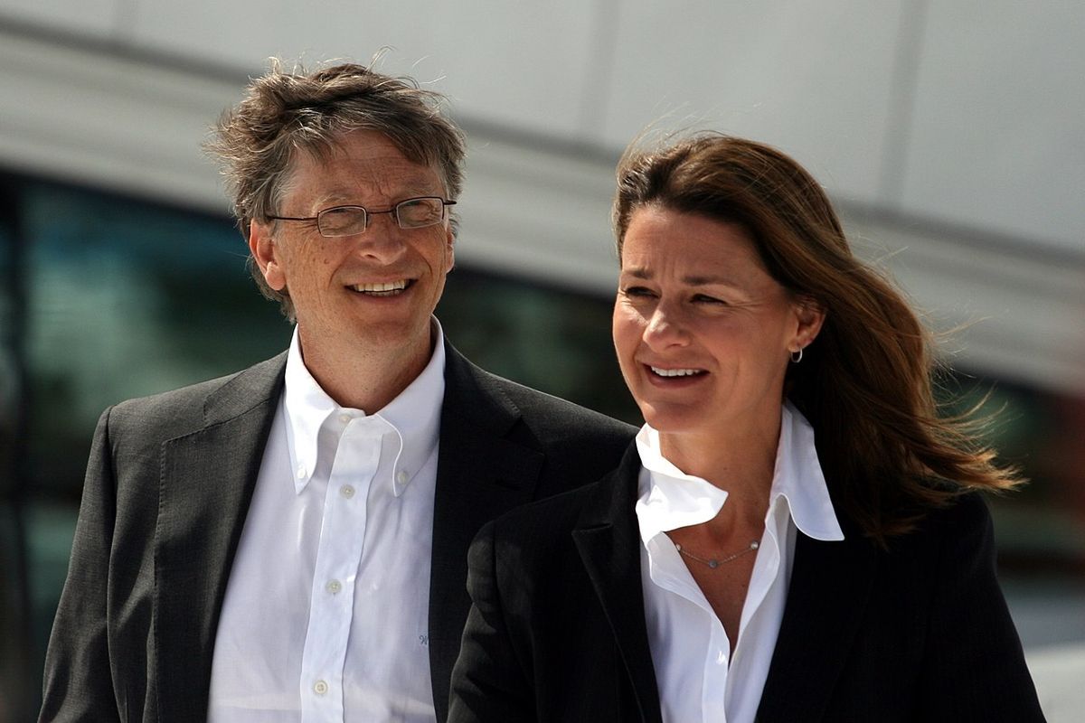 Bill Gates és egykori felesége